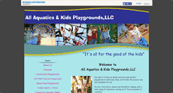 Desktop Screenshot of allaquaticskidsplay.com
